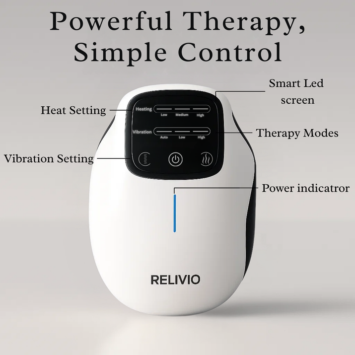 Relivio™ 3-in-1 Knee Relief Massager