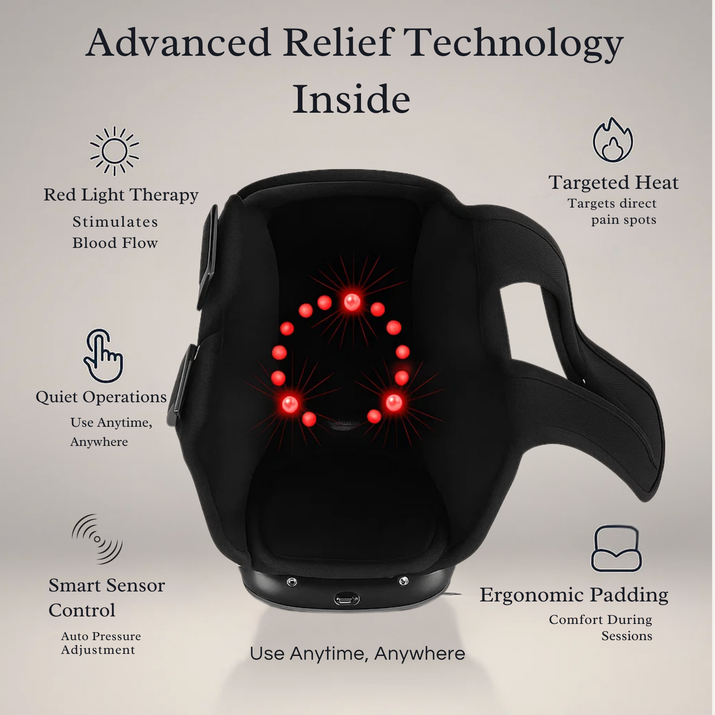 Relivio™ 3-in-1 Knee Relief Massager